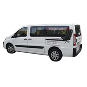 Lieferwagen für den Heimservice von RentschSitzgut