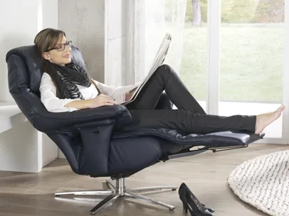 Relaxsessel aus Leder
