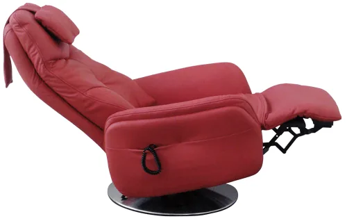 Relaxsessel Modell 08 rot Liegeposition